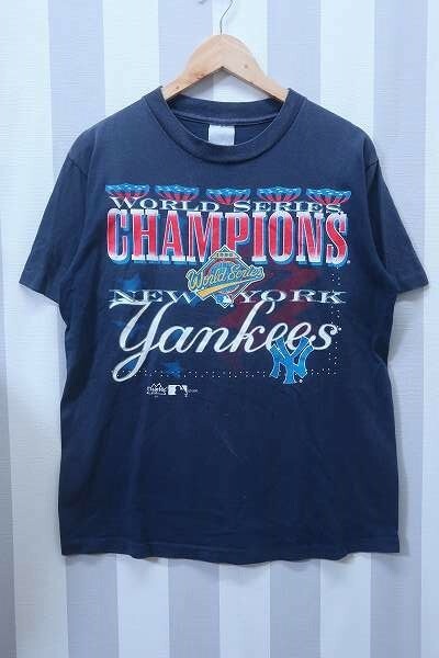 2-9878/MLB ヤンキース 96年ワールドシリーズ 半袖Tシャツ 送料200円