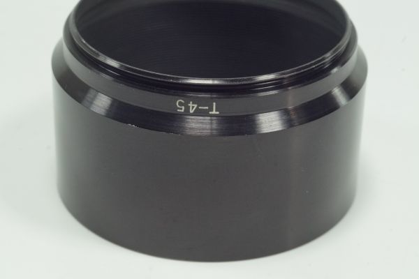 176『キレイ』 OLYMPUS T45 PEN F FT 100mm F3.5 対応 オリンパス ペン専用 アルミレンズフード