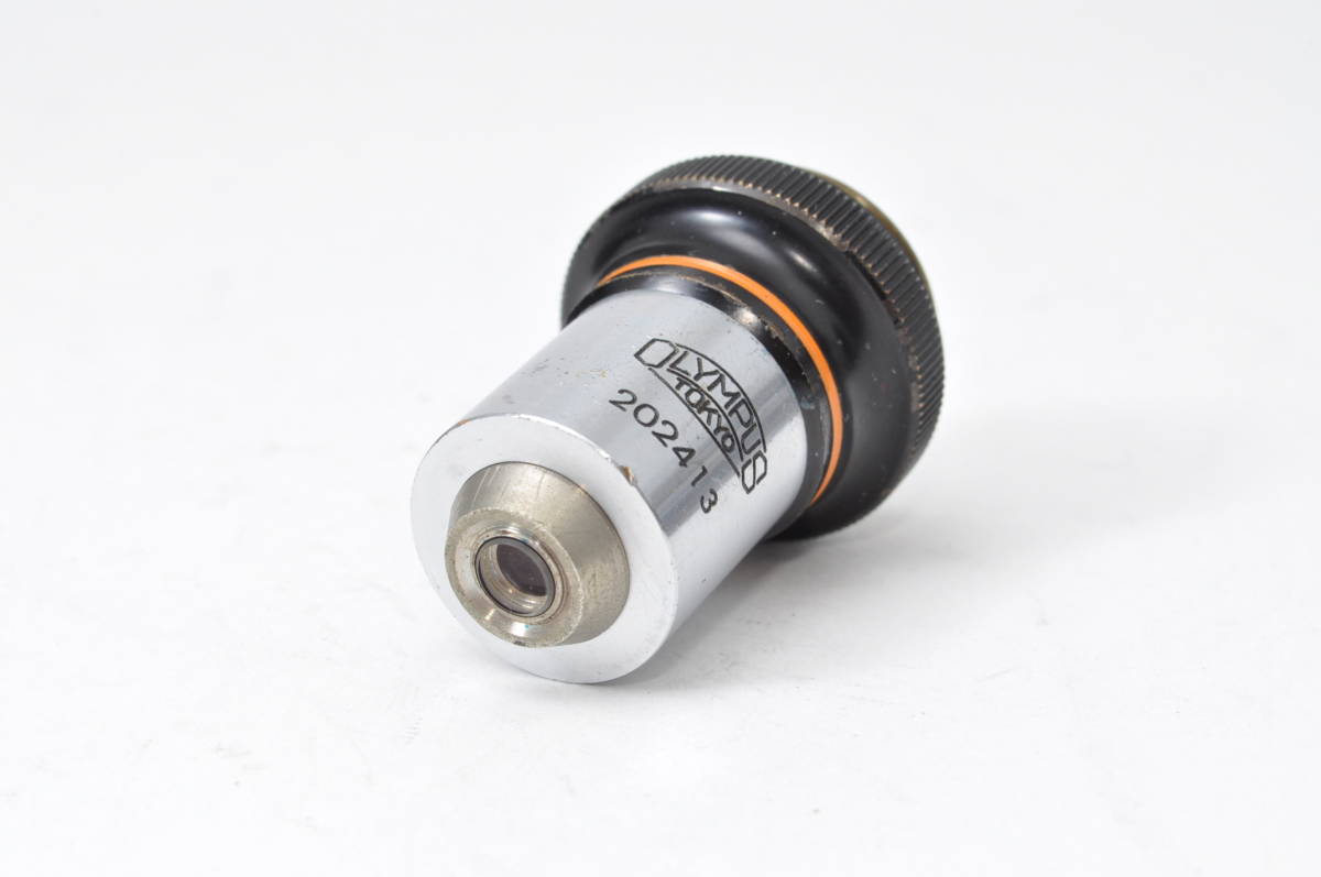 並品 オリンパス OLYMPUS PO10 0.25 顕微鏡 対物レンズ ♯A1334