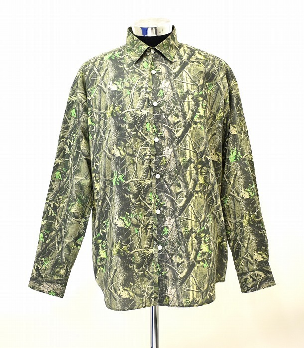 MISTERGENTLEMAN（ミスタージェントルマン ）REALTREE CAMOUFLAGE MODEN SHIRT L/S リアルツリーカモダンシャツ 長袖 迷彩 Mr.GENTLEMAN L