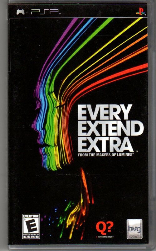 PSP◆北米版 Every Extend Extra (国内版本体動作可)