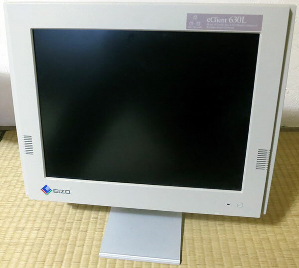 【NANAO】 EIZO eClient 630L 液晶ディスプレイ一体型シンクライアント WinCE/RDP