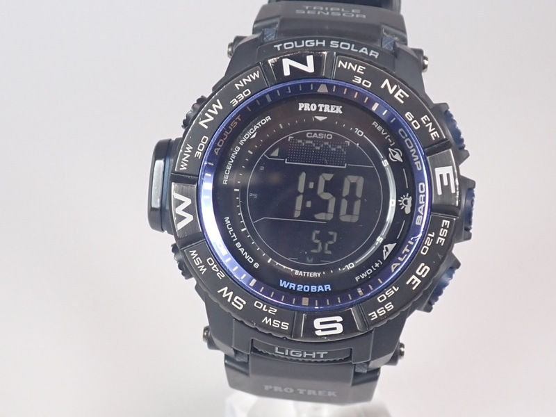 CASIO カシオ PRO TREK プロトレック 電波 ソーラーメンズ 腕時計　PRW-3500Y