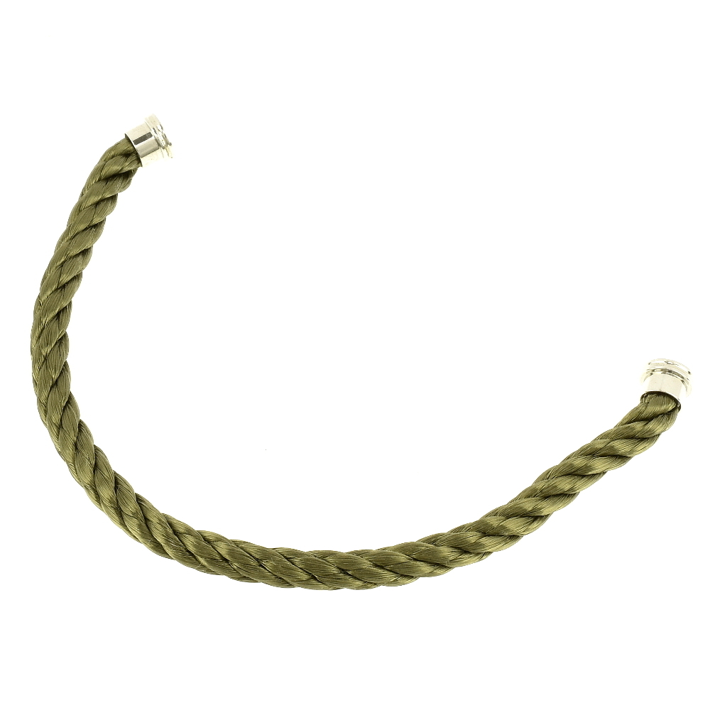 FRED フレッド フォース10 スティールケーブル LM サイズ14 WG ブレスレット バングル A00-01204