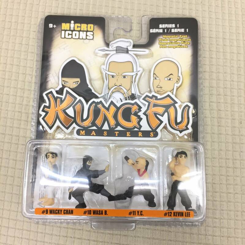 kung fu masters micro icons カンフー マスターズ フィギュア 人形 レトロ アンティーク調 ビンテージ調 ホーミーズ系 1