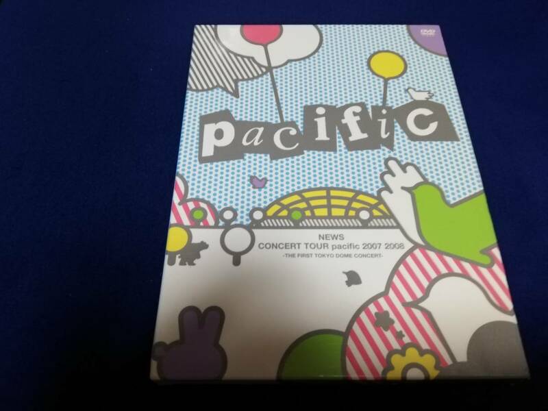 【DVD】NEWS/NEWS CONCERT TOUR pacific 2007 2008-THE FIRST TOKYO DOME CONCERT-〈2枚組〉