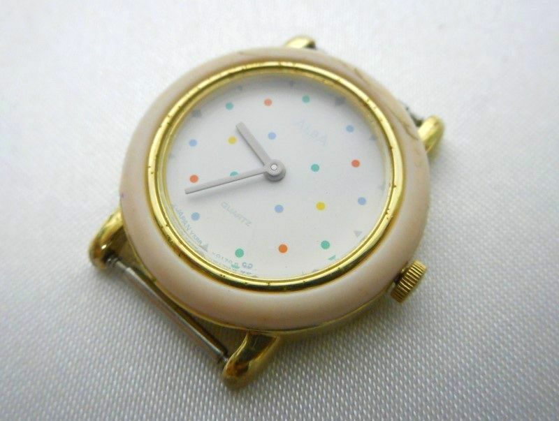 腕時計 ジャンク100 ALBA アルバ レディースクォーツ Y588-004A