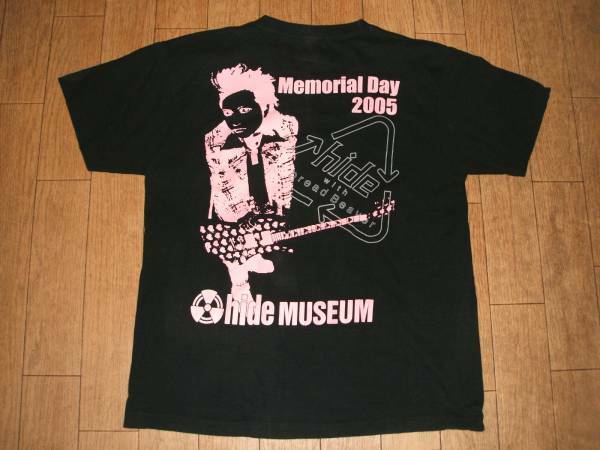 閉館貴重★hide museum 2005 THE FINAL Tシャツ★X JAPAN