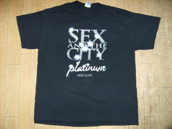 非売品/SEX AND THE CITY Platinum カジノ Tシャツ サラジェシカ