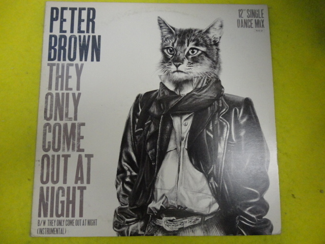 Peter Brown - They Only Come Out At Night ライナー付属 名曲ディスコ 12 EXTENDED 視聴