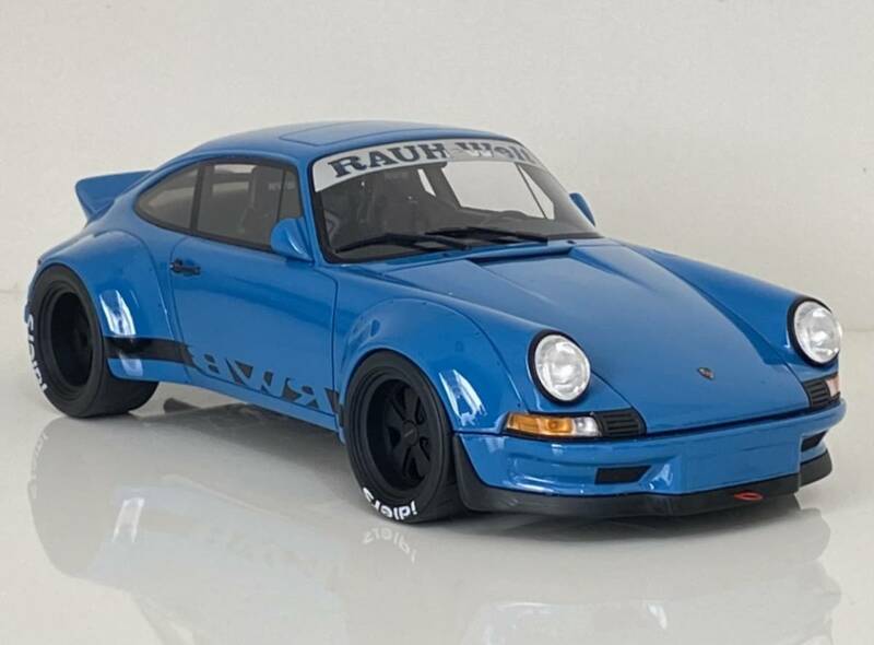 1/18 RWB Porsche 911 Blue 964 RWB(RAUH-Welt BEGRIFF) ポルシェチューナー ■世界限定500台 ■入手困難