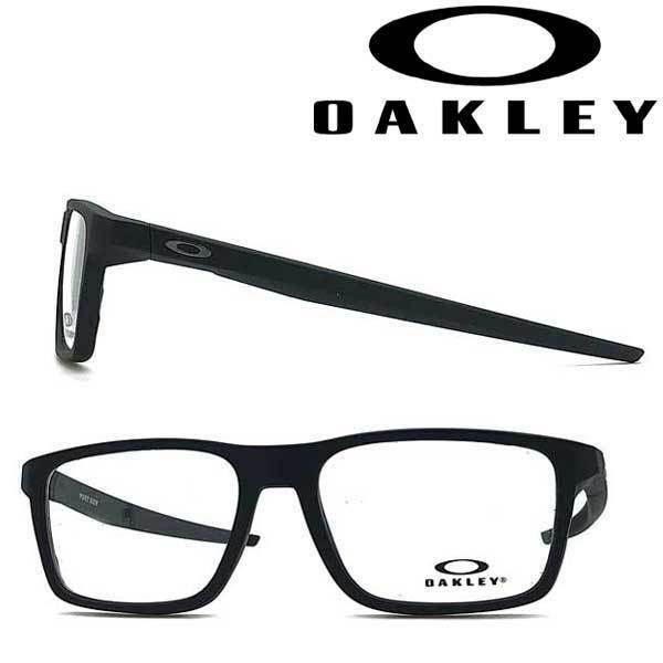 OAKLEY メガネフレーム ブランド オークリー PORT BOW マットブラック 眼鏡 0OX-8164-01