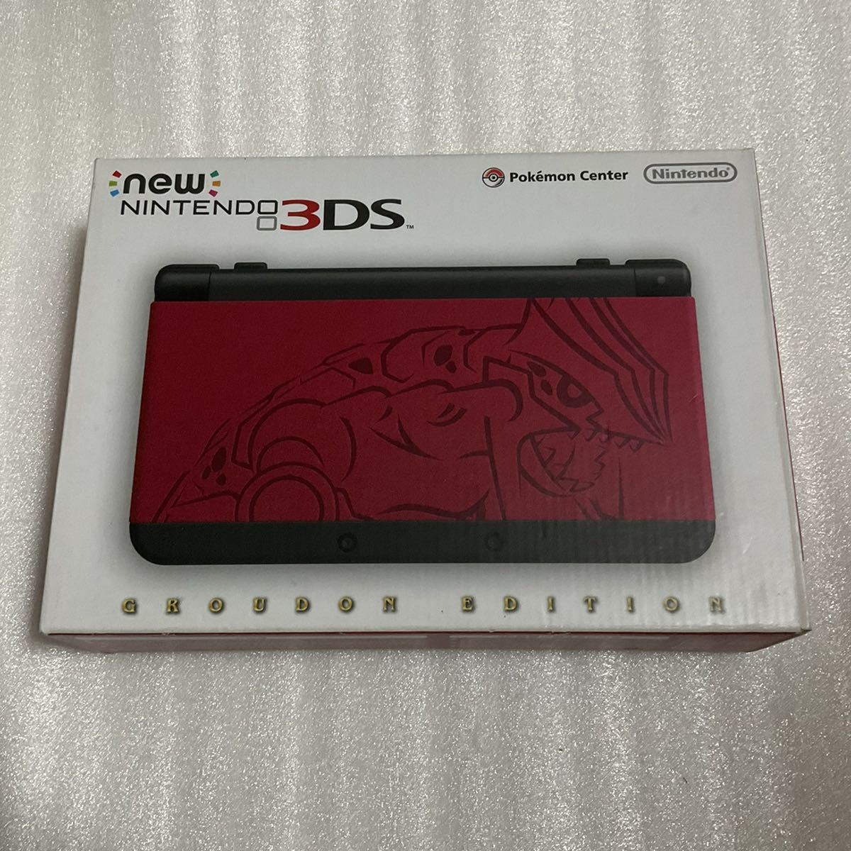 Newニンテンドー3DS 本体 グラードン エディション ポケモンセンター限定版