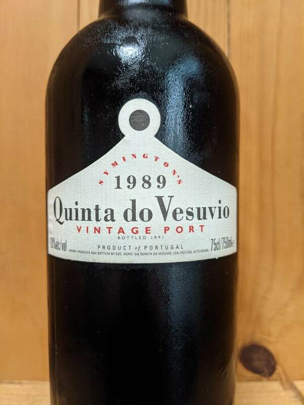 [1989] キンタ・ド・ヴェズヴィオ ヴィンテージポート Quinta do Vesuvio Single Quinta Port Vintage