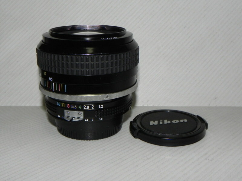 Nikon Ai NIKKOR 55mm/F1.2 レンズ (Ai改)