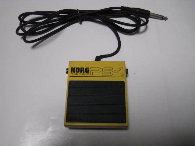 おまけ付き KORG 名器M1で使用していた ペダルスイッチ PS-1