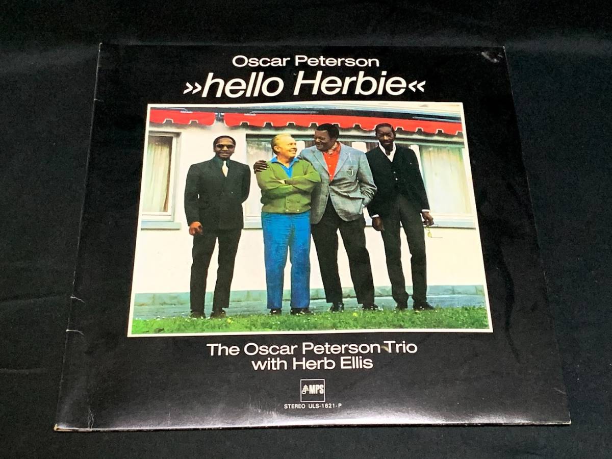 【 LPレコード ハロー・ハービー オスカー・ピーターソンとハーブ・エリス 】Ｈello Ｈerbie ジャズ 洋楽 音楽 2021021806