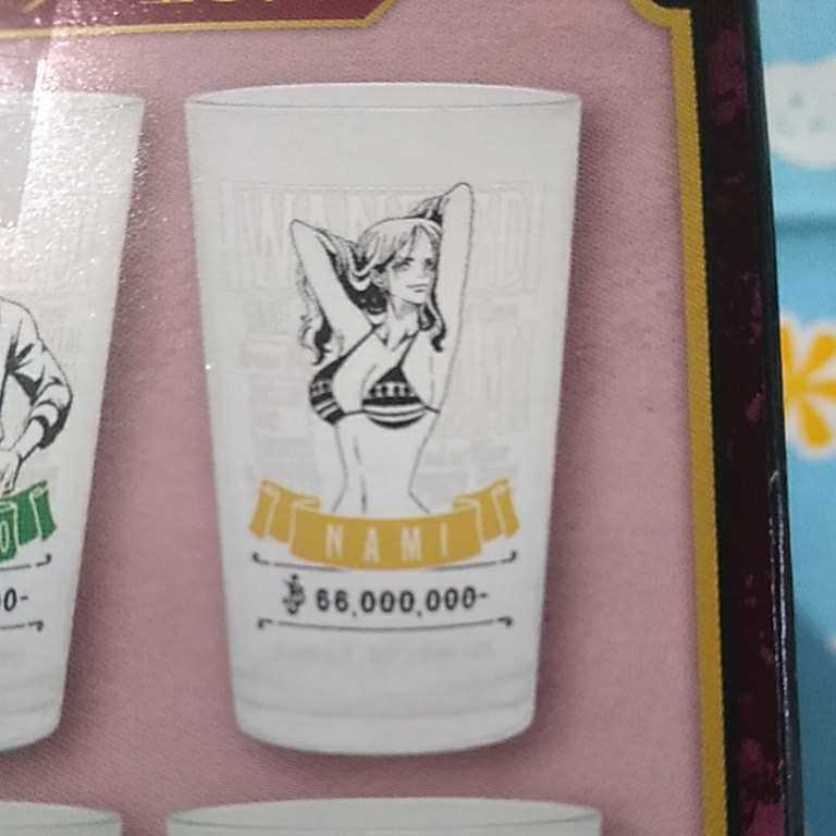 ワンピース ONE PIECE 一番くじ Ｇ賞 クリア タンブラー ナミ 未使用品 プラスチック製