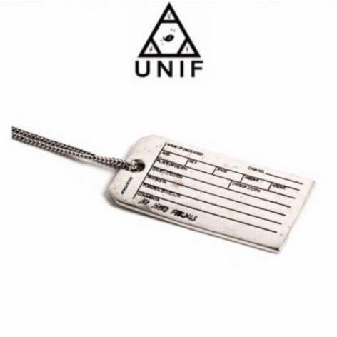 【新品】UNIF toe tag necklace ゴシック　ネックレス　病み　ユニセックス　地雷　サイバー　y2k