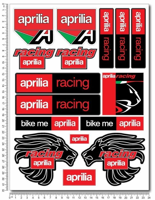 APRILIA RACING アプリリア ホイル ホイール ステッカー シール デカール