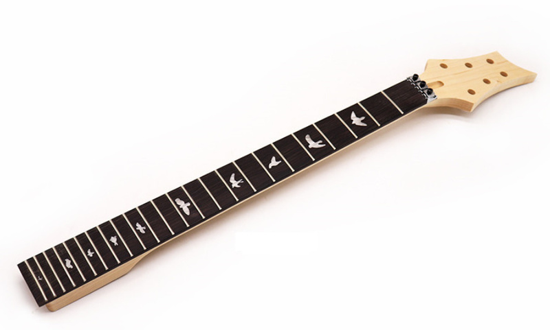 エレクトリックギター用ギターネック1個 カナディアンメープル テクニカルウッド 24フレット カスタム おすすめ 5.6×68.5×2.3cm