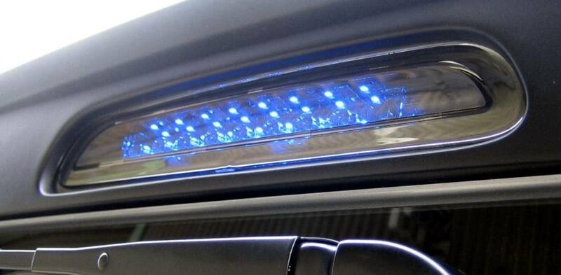 ユニカー Unicar 200系 ハイエース LED ハイマウントストップランプ 純正装着車専用 ブラックホール BLUE 1,2,3型 GTA-002