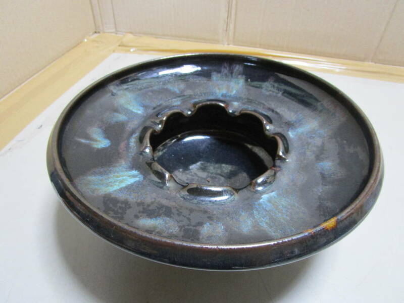【8～.2F】陶器製 灰皿 未使用 №倉.お80