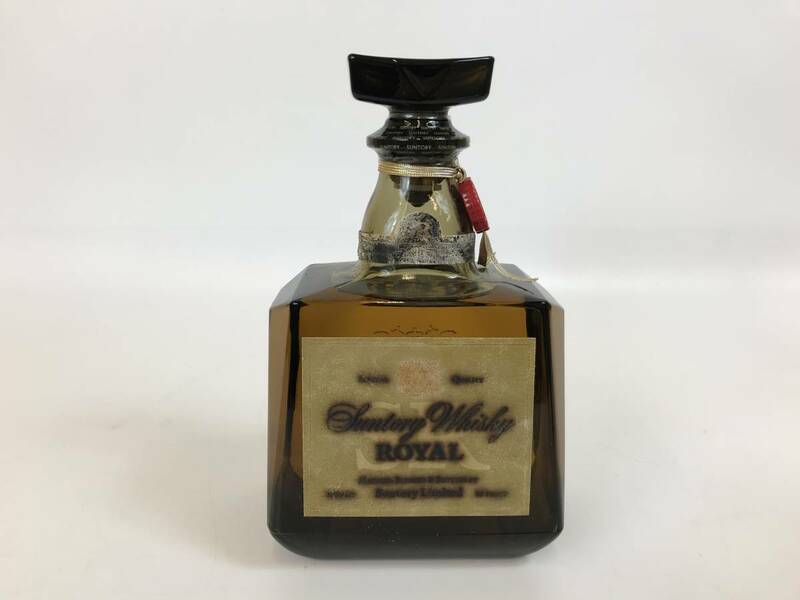 ☆古酒未開栓　SUNTORY WHISKY ROYAL サントリーローヤル SR 国産 ウイスキー 1000ml 　♯144109-52