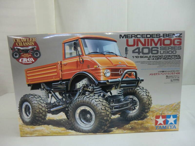 １：１０電動ＲＣ４ｘ４オフロードカー メルセデス・ベンツウニモグ４０６ ロッククローニング用シャーシ ＴＡＭＩＹＡ