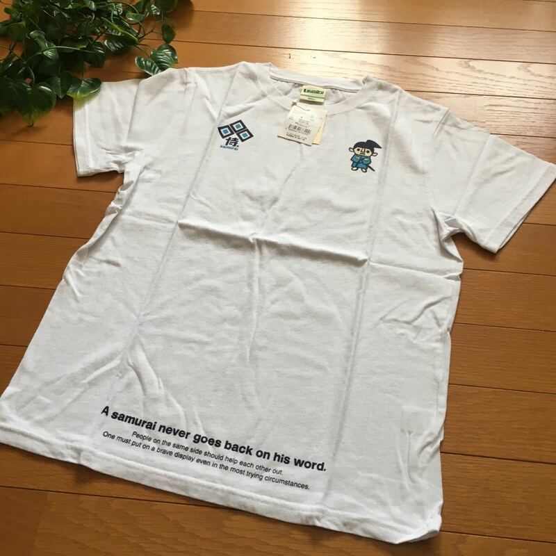 【新品即決】ランドリーサムライ半袖Tシャツ Sサイズ　ホワイトlaundry 侍