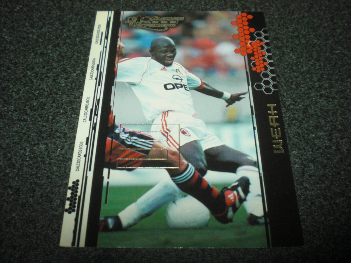 【Weah/G.ウェア(ACミラン)】 PANINI CALCIO 2000 