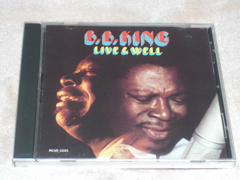 US盤CD B.B. King ／ Live & Well (MCA Records MCAD-31191) -Reissue- 　I blues