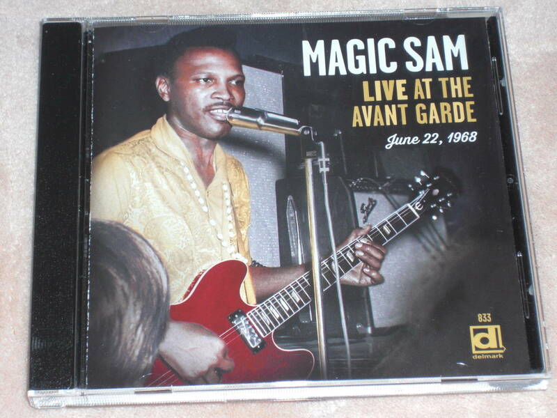 US盤CD Magic Sam ー Live At The Avant Garde (Delmark Records DE-833) 　I blues