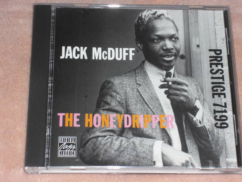 US盤CD Jack McDuff ー The Honeydripper 　-Grant Green-（Original Jazz Classics OJCCD-222-2）　K Jazz