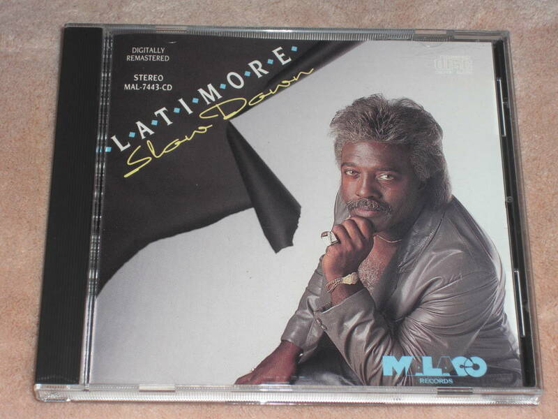 US盤CD　Latimore ー Slow Down 　（Malaco Records MCD 7443）　L soul