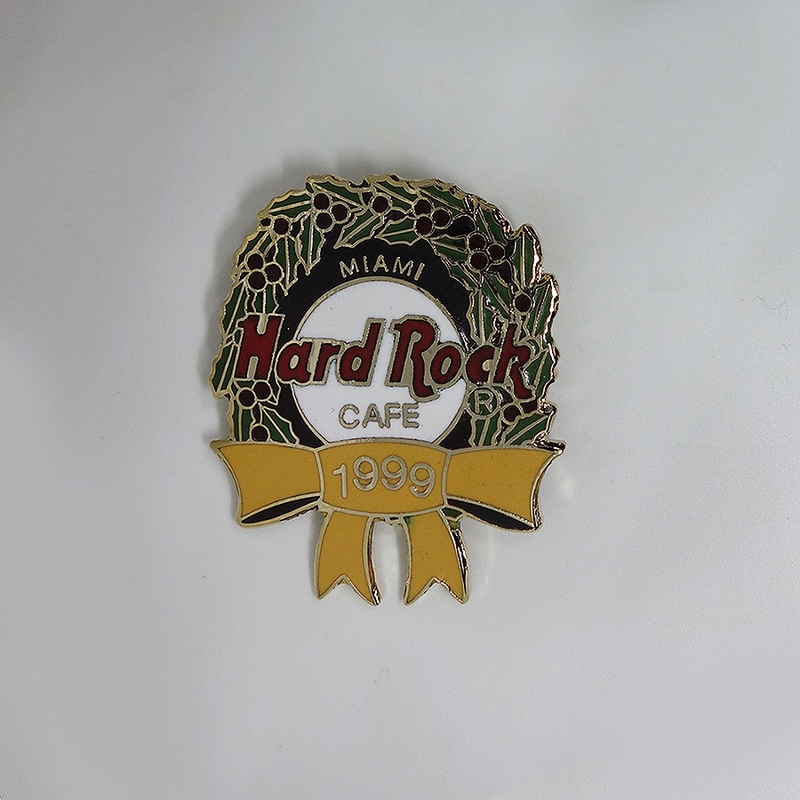 Hard Rock CAFE リース ブローチ ハードロックカフェ ピンバッジ MIAMI 1999 マニア コレクター #p-11396