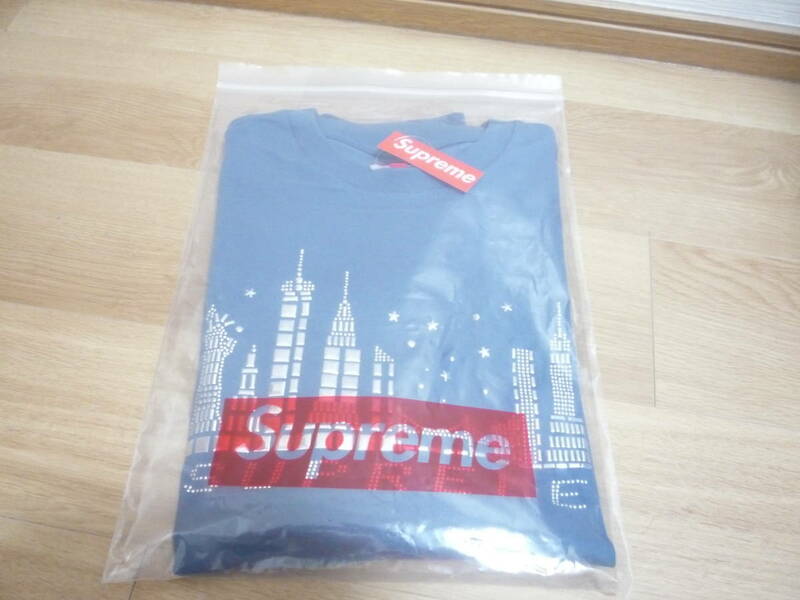 21AW 22 新作 新品 SUPREME シュプリーム SKYLINE S/S TOP Tシャツ Mサイズ　カットソー 半袖 完売品　入手不可　即納 正規品