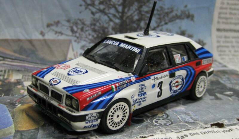  ★激レア絶版*FORMULA43*1/43*Lancia Delta Integrale 16V #3 Martini 1991 Rally Monte Carlo*ランチア≠AMR