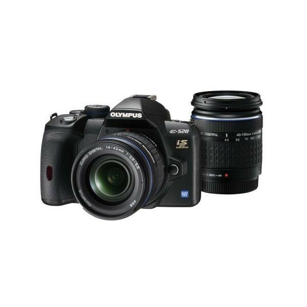 中古 １年保証 美品 OLYMPUS E-520 ダブルズームキット