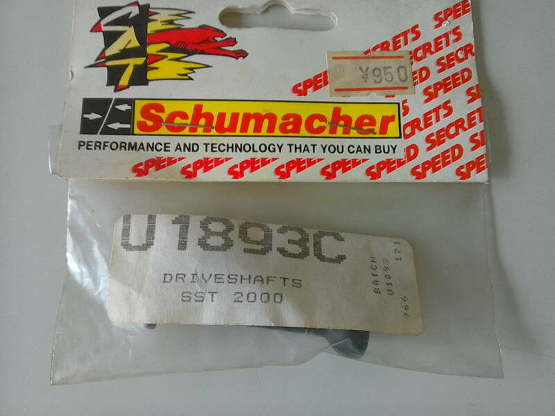 Schumacher U1893C DRIVESHAFTS SST 2000 ①
