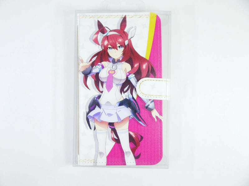 g ウマ娘 プリティーダービー スマホケース Lサイズ ミホノブルボン 約縦16.3×横9cm