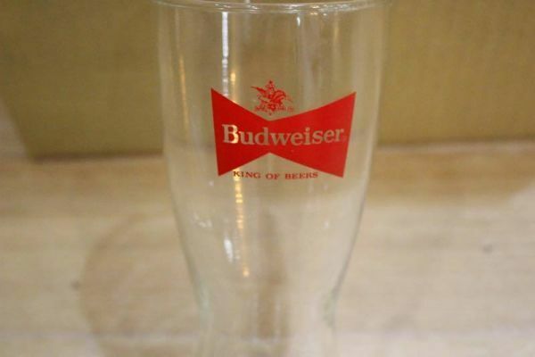 ■Budweiser バドワイザー ビールグラス ビアグラス タンブラー ノベルティー 6個セット 未使用 箱付き 販促品■