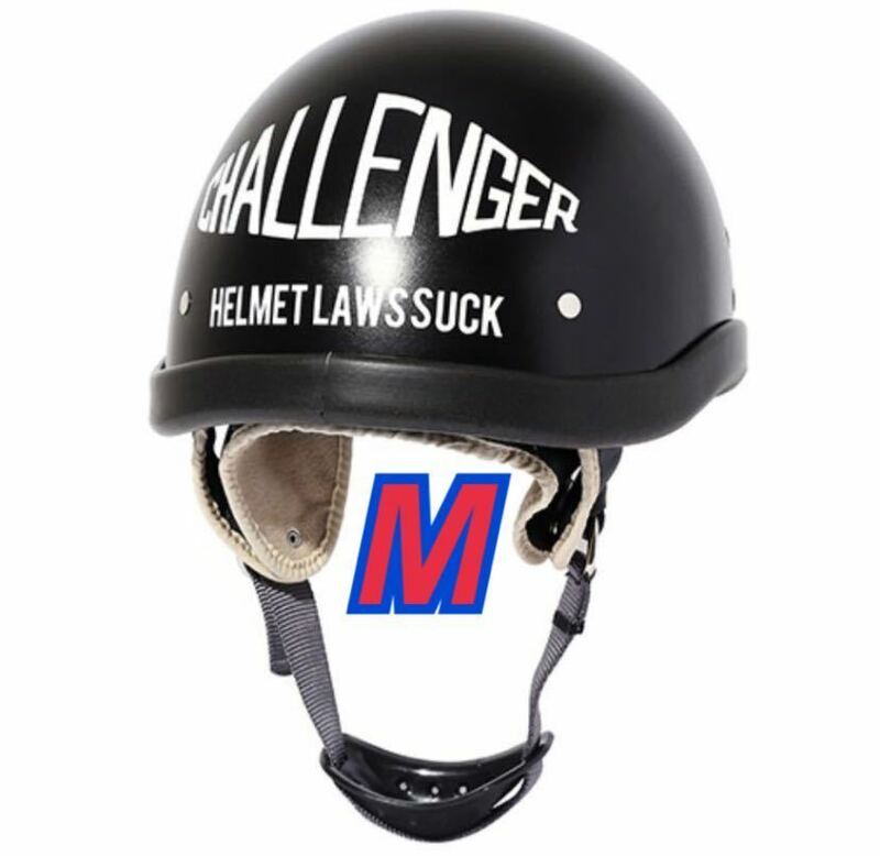 【新品 M】CHALLENGER LAWS HELMET チャレンジャー ヘルメット ブラック 送料無料