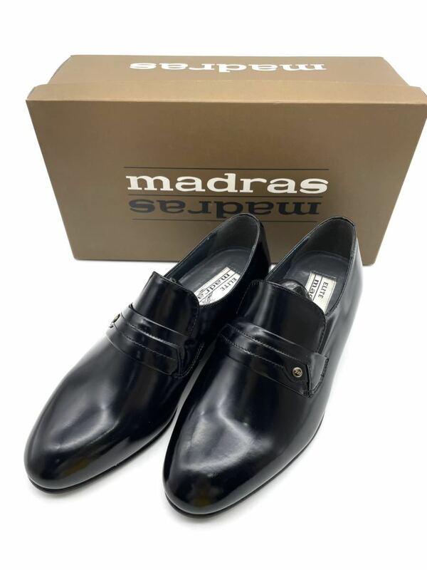 未使用●マドラス madras 革靴 EM310 ビジネスシューズ フォーマルシューズ　24.0EEEE