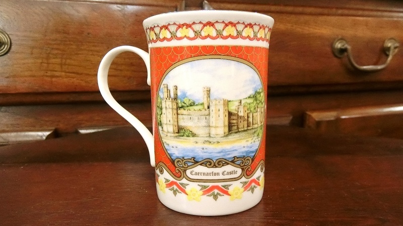 イギリス製 サドラー カーナヴォン城 マグ：Sadler Caernarfon Castle Mug