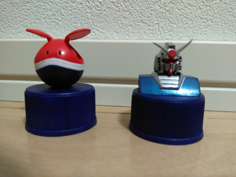 ペプシ　ガンダムボトルキャップ　シークレット２種（ガンダム、ハロ）ＰＥＰＳＩ ＧＵＮＤＡＭ ＢＯＴＴＬＥ ＣＡＰ ＣＯＬＬＥＣＴＩＯＮ