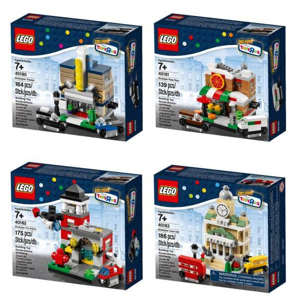 LEGO トイザらス限定40180～40183 レゴ　新品　計４点 ブロックトーバー　ブリックトーバー