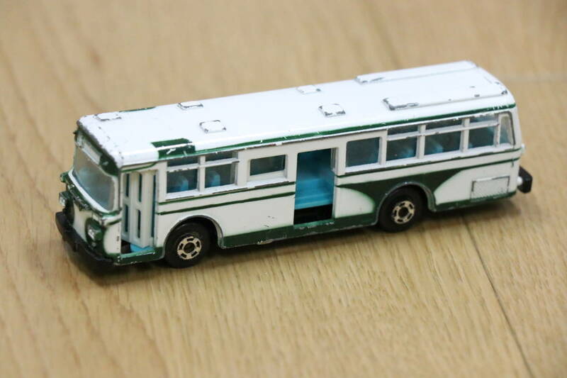ミニカー　バス　日本製　三重交通　ダイカスケール1/100　ニシキ　おもちゃ　日本製　中古品