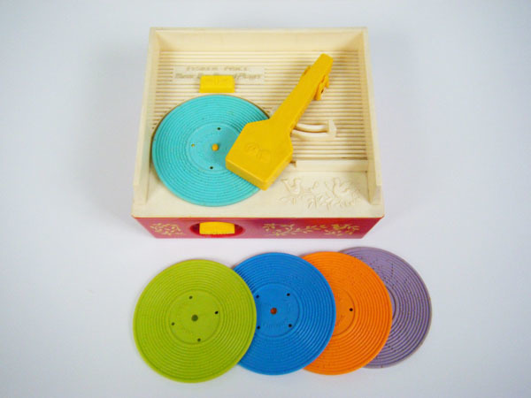 フィッシャープライス 1971年代 ミュージックレコードプレーヤー オルゴール 動作確認済み