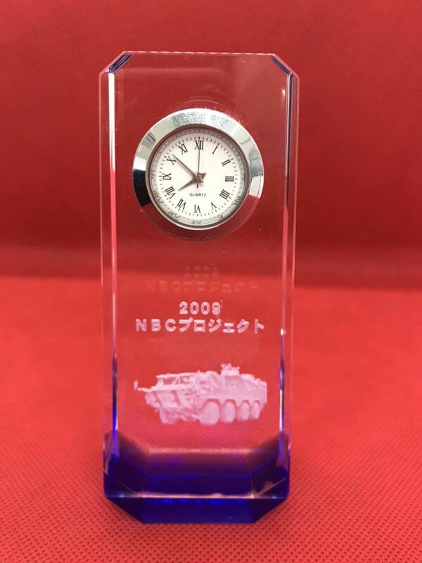 コマツ2009社長賞記念置時計
